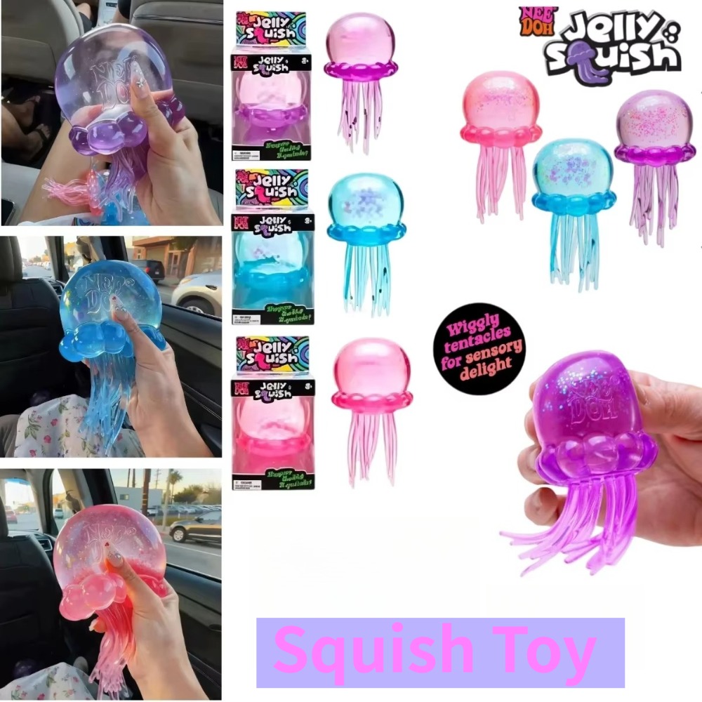 Party Games For Adults And Kids - Juguete antiestrés Schylling Nee Doh Jellyfish