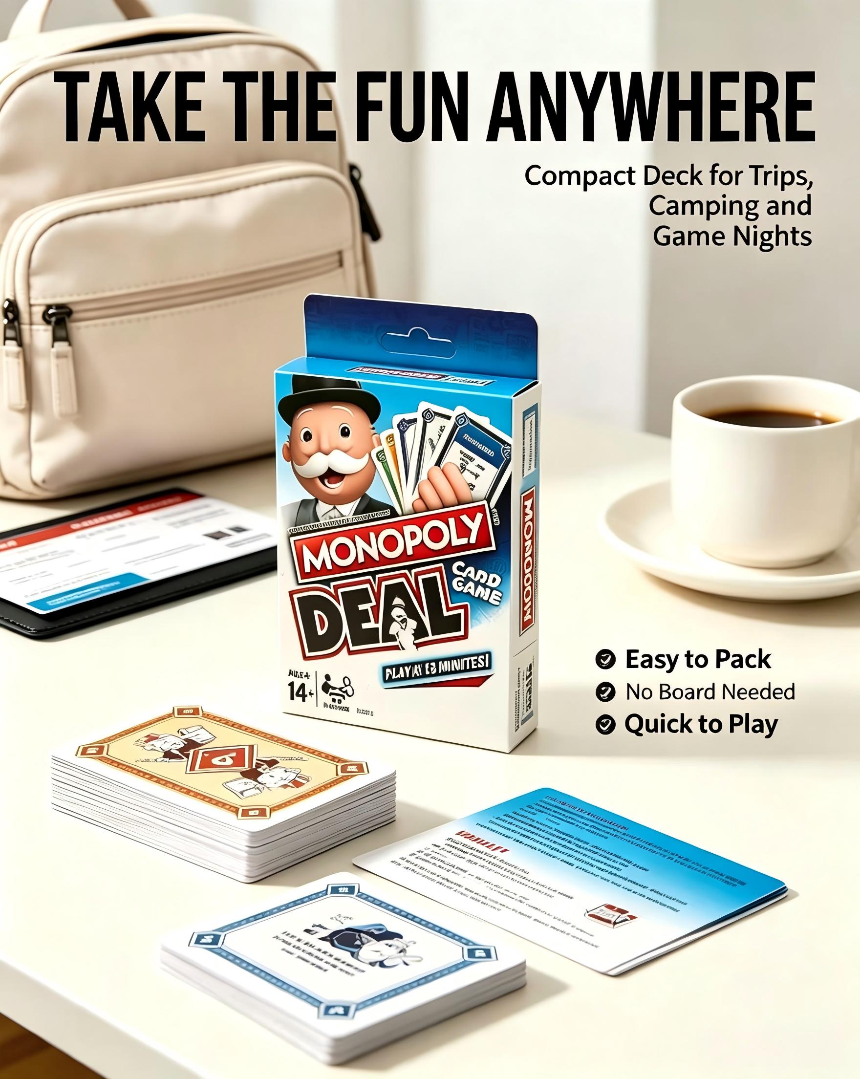 Juego de cartas Monopoly de Ha - Hasbro Game Monopoly reseña y precio
