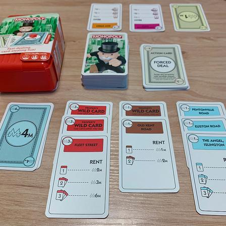 Monopoly Deal, juego de cartas - Hasbro Game Monopoly reseña y precio